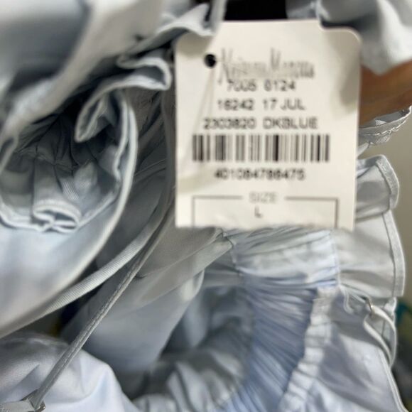 Kendall + Kyle NWT Short  Dress Sky Blue Large Simple Chic - Picture 3 of 6